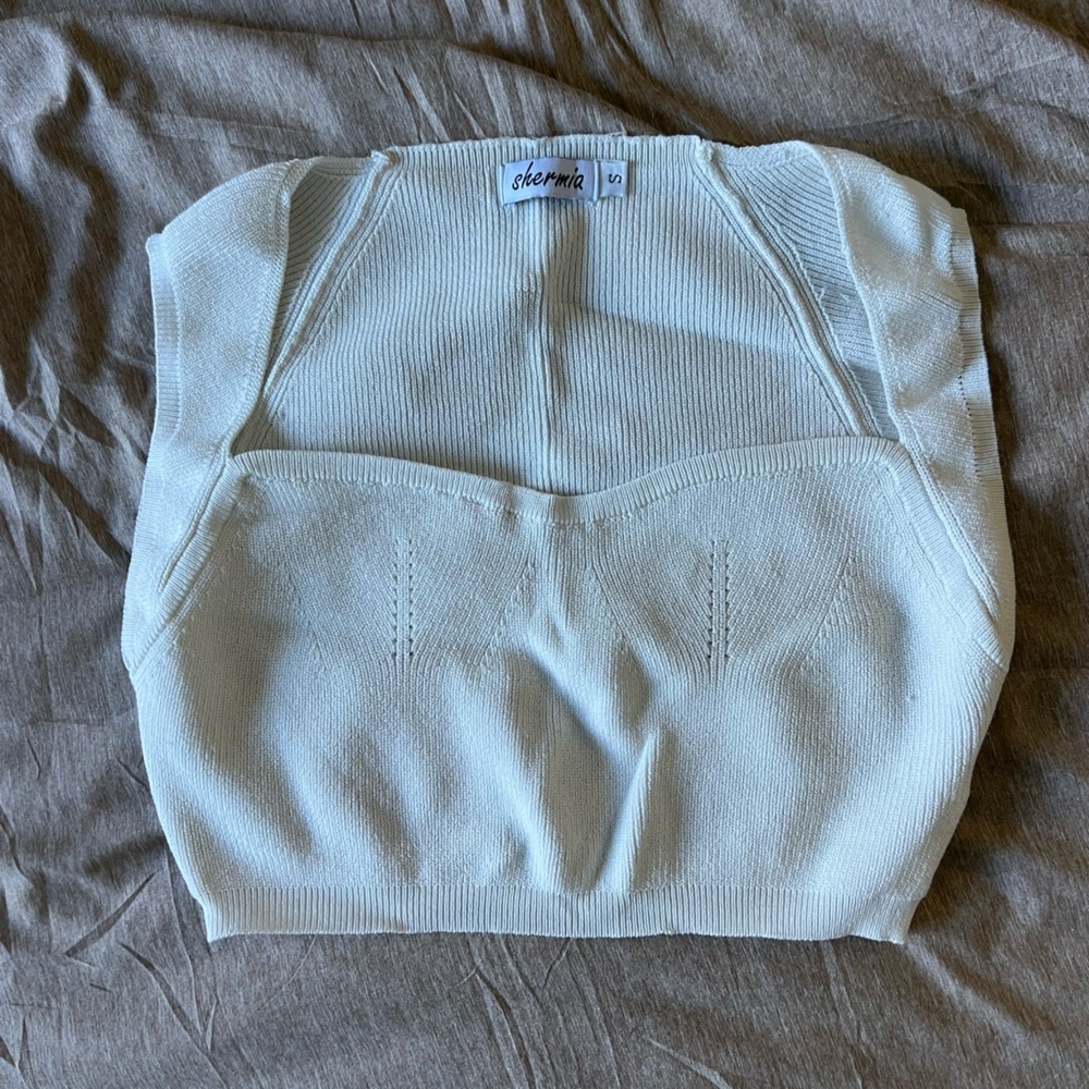 White Knit Sweater